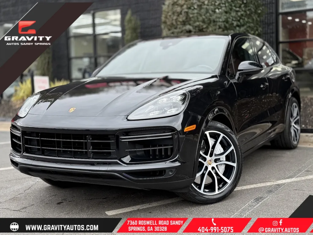 Black 2020 Porsche Cayenne Coupe Turbo for sale in Sandy Springs, GA