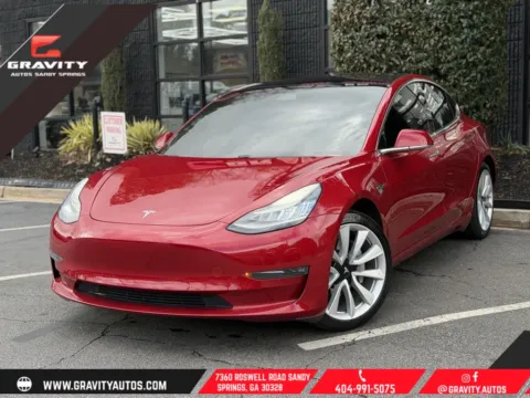 Blue 2018 Tesla Model 3 for sale in Sandy Springs, GA