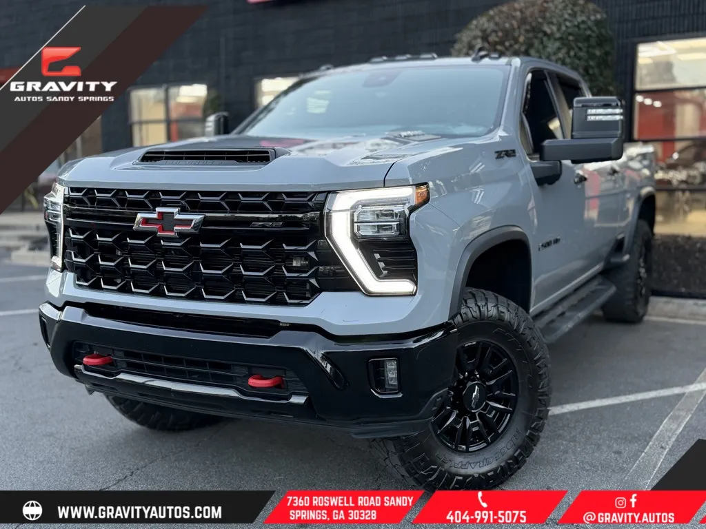 Gray 2024 Chevrolet Silverado 2500HD ZR2 for sale in Sandy Springs, GA