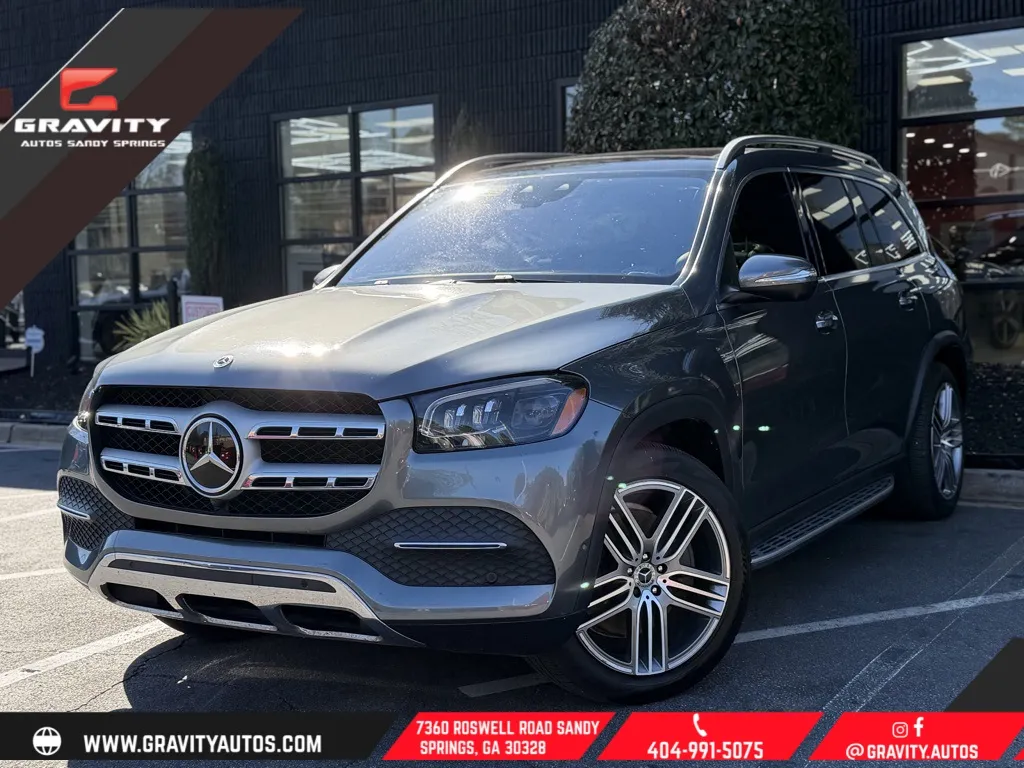 Black 2022 Mercedes-Benz GLS 450 for sale in Sandy Springs, GA