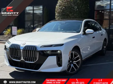 White 2024 BMW 7 Series 740i for sale in Sandy Springs, GA