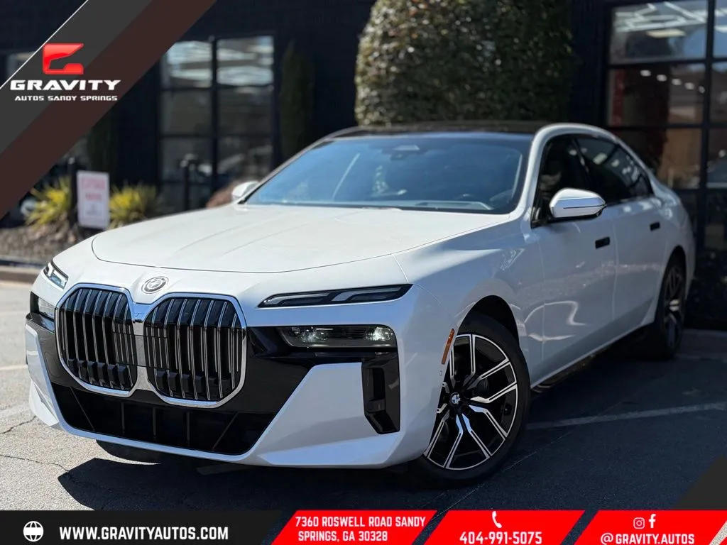 White 2024 BMW 7 Series 740i for sale in Sandy Springs, GA