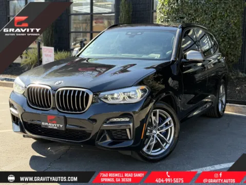 Black 2020 BMW X3 M40i for sale in Sandy Springs, GA