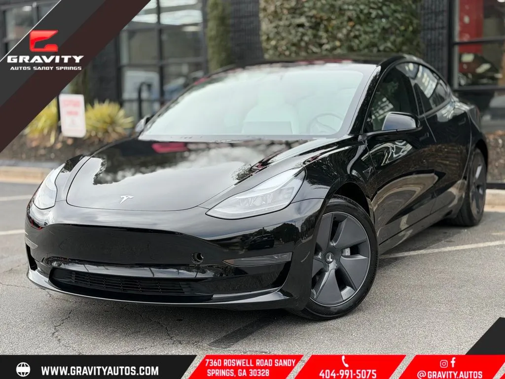 Black 2023 Tesla Model 3 for sale in Sandy Springs, GA