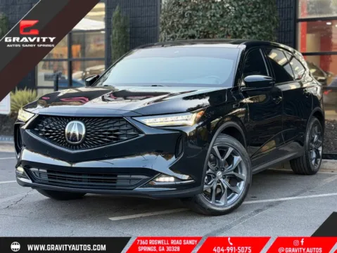Black 2023 Acura MDX A-Spec for sale in Sandy Springs, GA