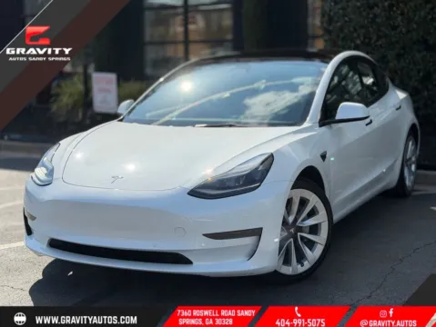 White 2022 Tesla Model 3 for sale in Sandy Springs, GA