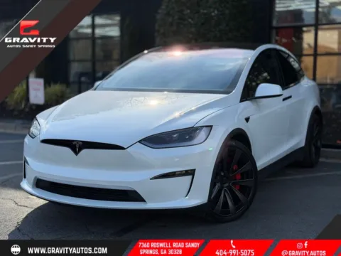 White 2023 Tesla Model X Plaid for sale in Sandy Springs, GA