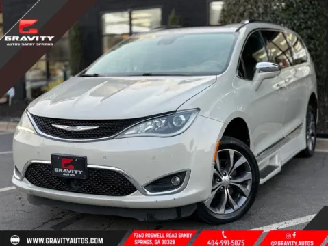 White 2017 Chrysler Pacifica Limited for sale in Sandy Springs, GA