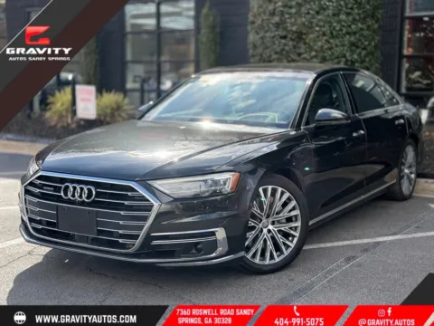 Gray 2019 Audi A8 L 55 for sale in Sandy Springs, GA