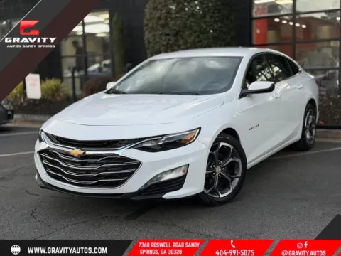 White 2023 Chevrolet Malibu LT for sale in Sandy Springs, GA