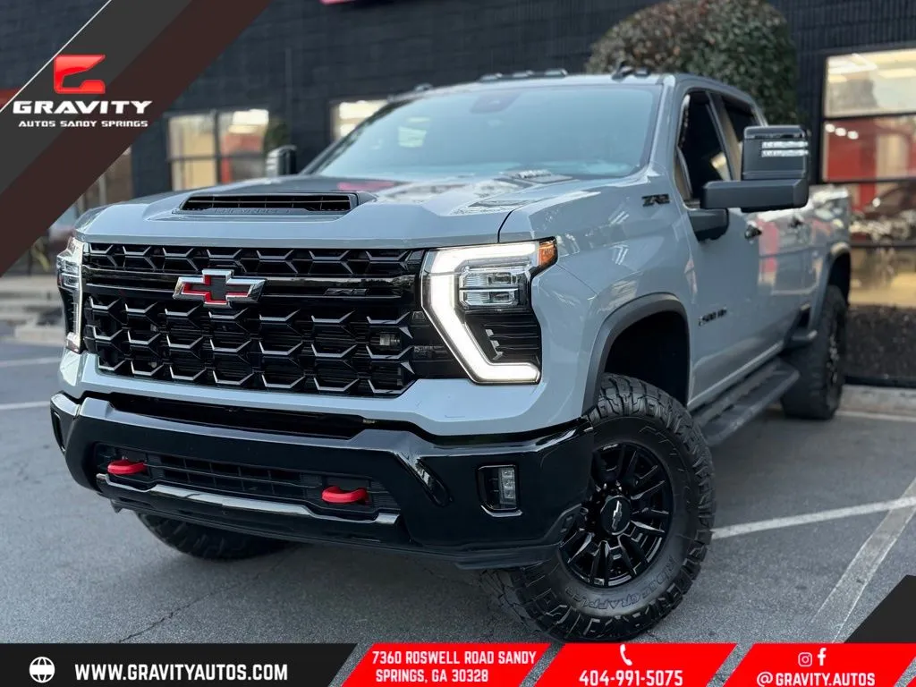 Gray 2024 Chevrolet Silverado 2500HD ZR2 for sale in Sandy Springs, GA