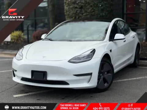 White 2021 Tesla Model 3 Standard Range Plus for sale in Sandy Springs, GA