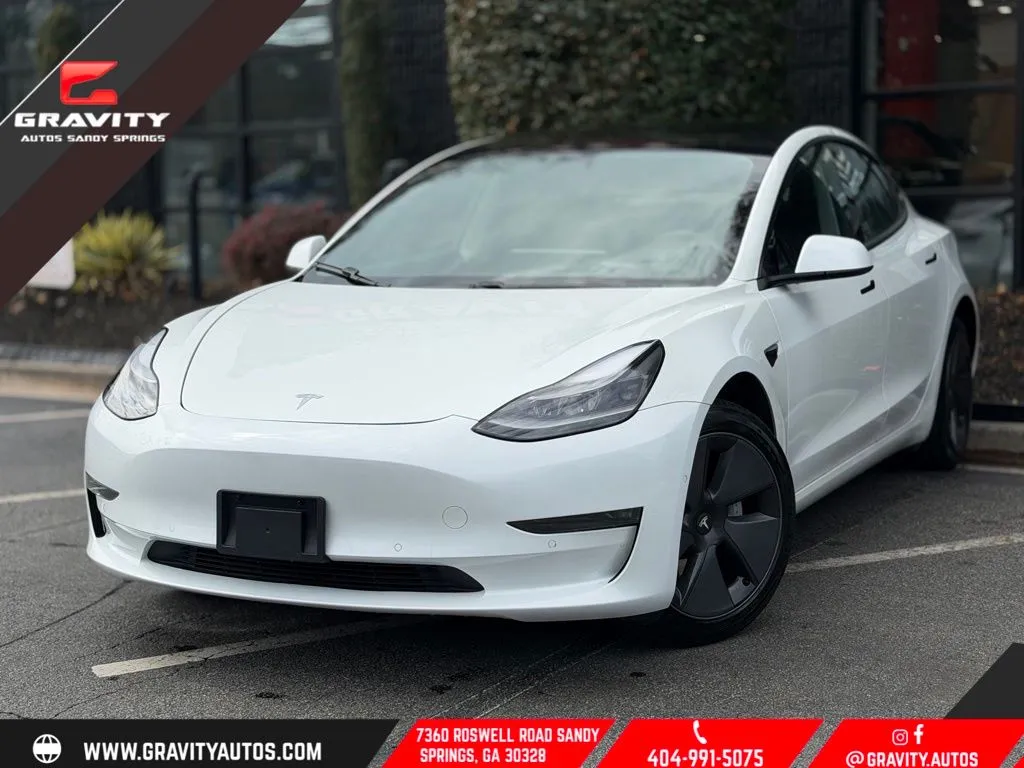 White 2021 Tesla Model 3 Standard Range Plus for sale in Sandy Springs, GA