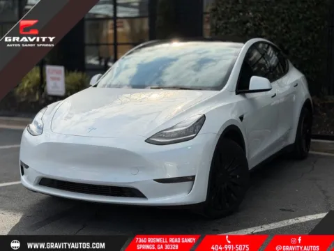 White 2021 Tesla Model Y Long Range for sale in Sandy Springs, GA