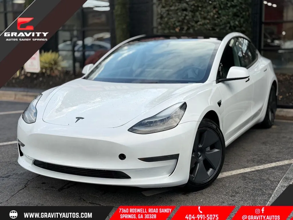 White 2023 Tesla Model 3 for sale in Sandy Springs, GA