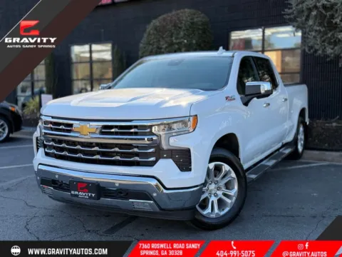 White 2023 Chevrolet Silverado 1500 LTZ for sale in Sandy Springs, GA