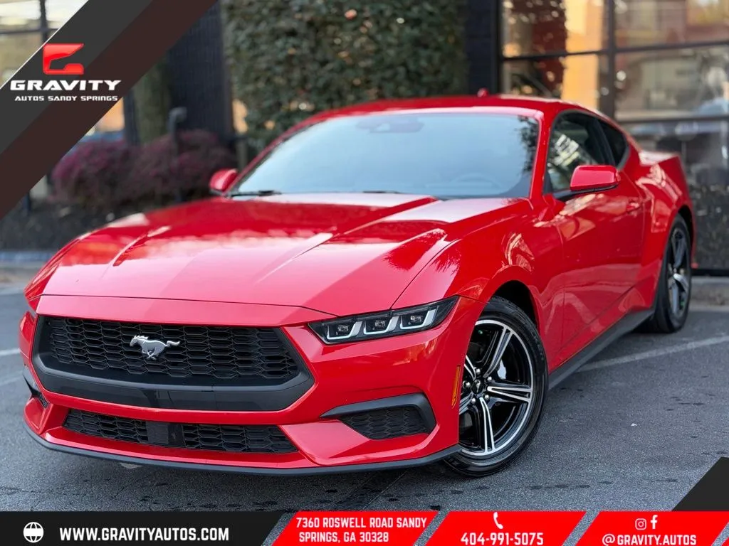 Red 2024 Ford Mustang EcoBoost for sale in Sandy Springs, GA