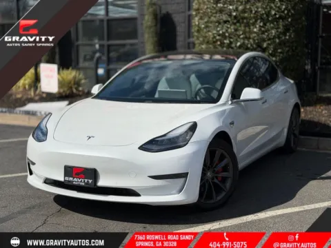 White 2020 Tesla Model 3 Performance for sale in Sandy Springs, GA