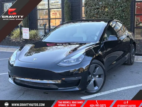 Black 2023 Tesla Model 3 for sale in Sandy Springs, GA