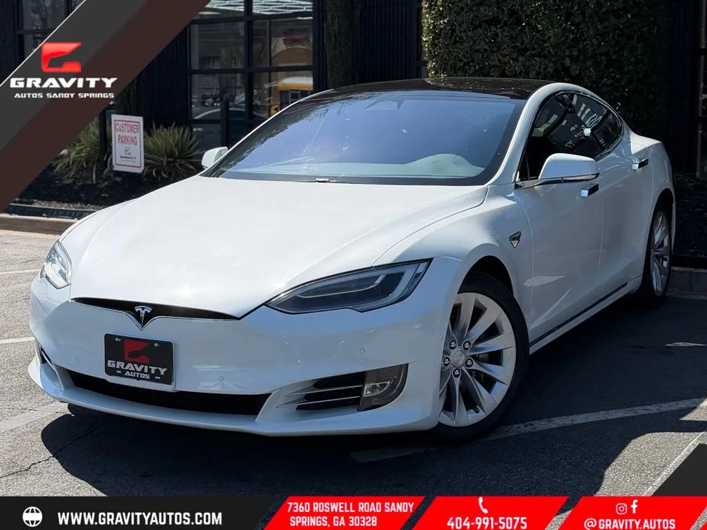 Blue 2020 Tesla Model S Long Range Plus for sale in Sandy Springs, GA