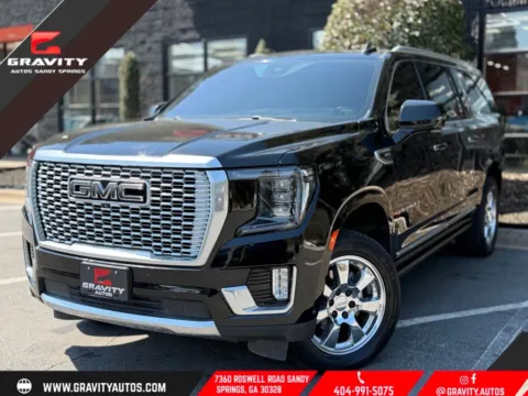 Black 2023 GMC Yukon XL Denali for sale in Sandy Springs, GA