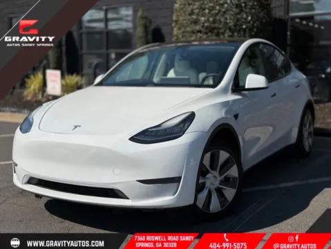 White 2020 Tesla Model Y Long Range for sale in Sandy Springs, GA