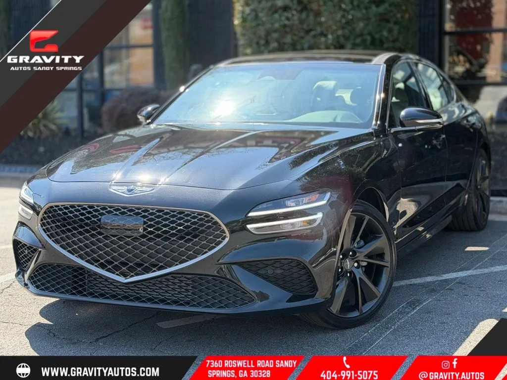 Black 2023 Genesis G70 2.0T for sale in Sandy Springs, GA