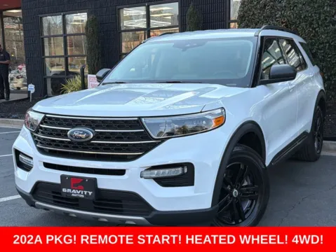 White 2024 Ford Explorer XLT for sale in Sandy Springs, GA