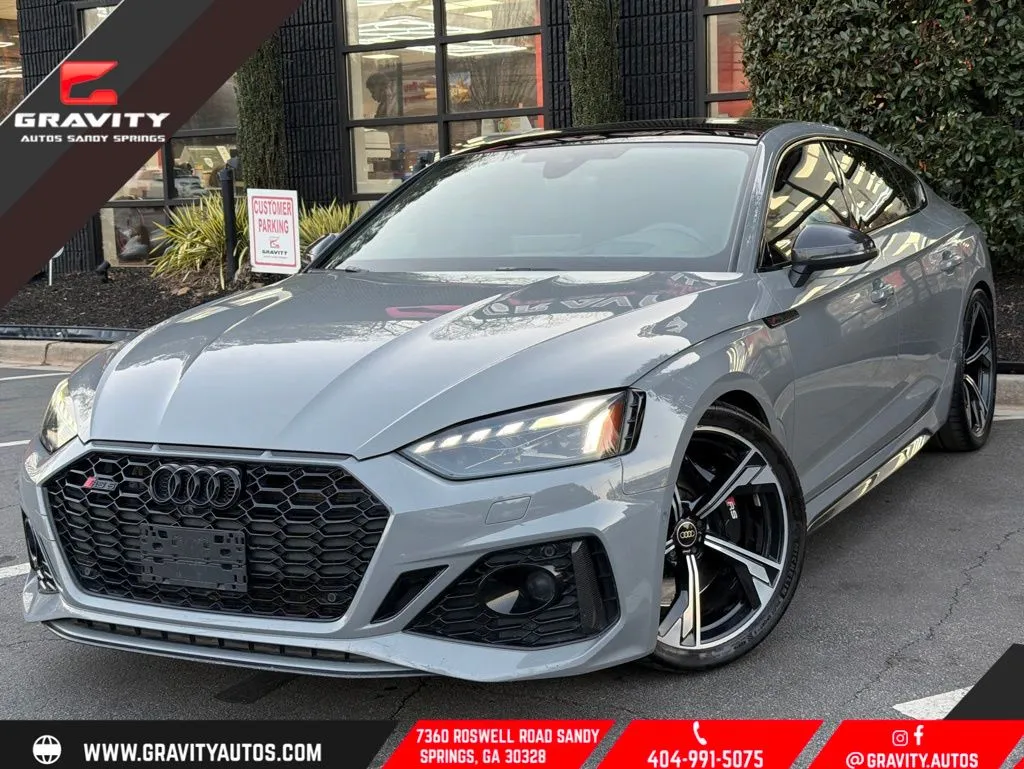 Blue 2022 Audi RS 5 2.9T for sale in Sandy Springs, GA