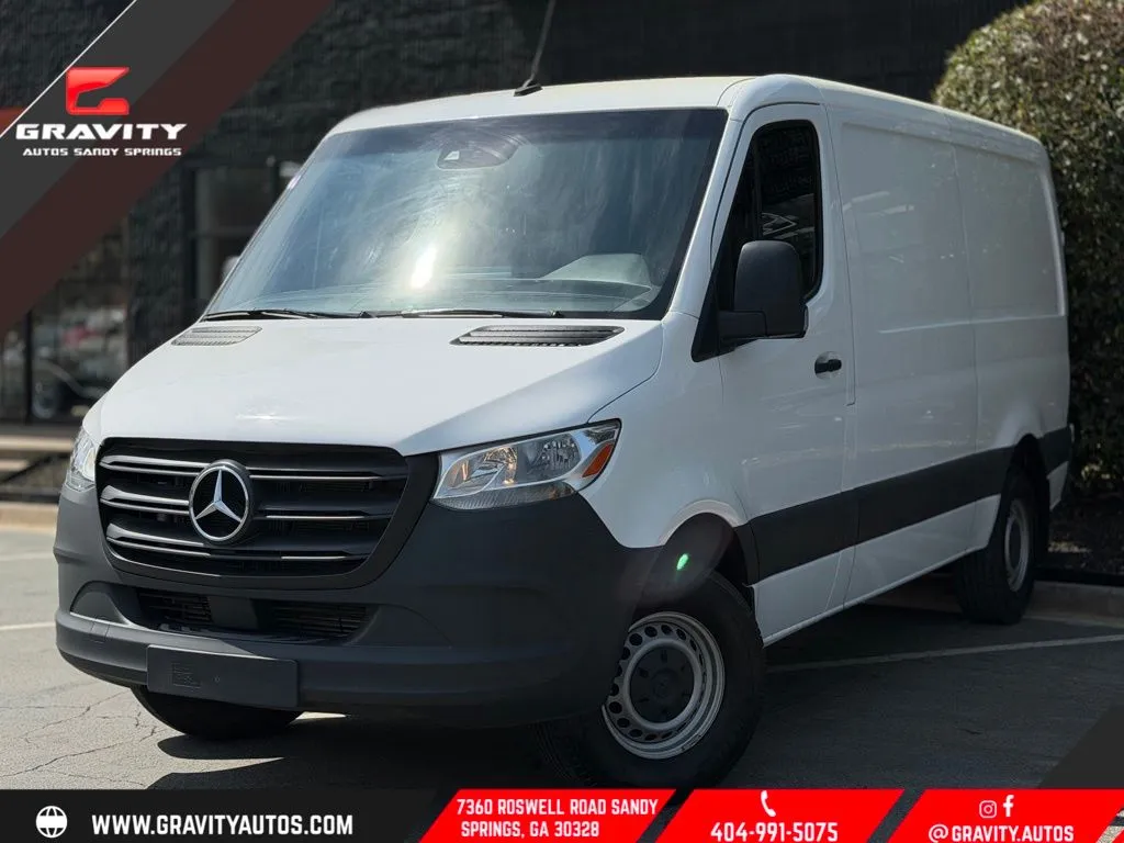 Black 2023 Mercedes-Benz Sprinter 2500 Cargo 144 WB for sale in Sandy Springs, GA