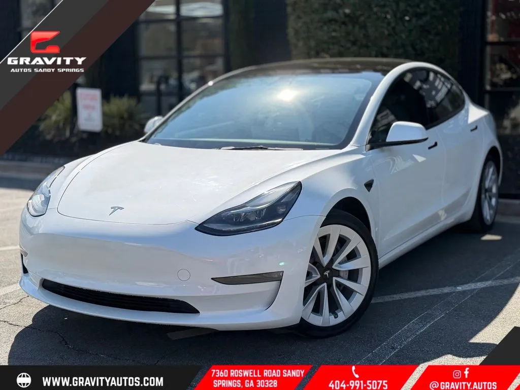 White 2023 Tesla Model 3 for sale in Sandy Springs, GA