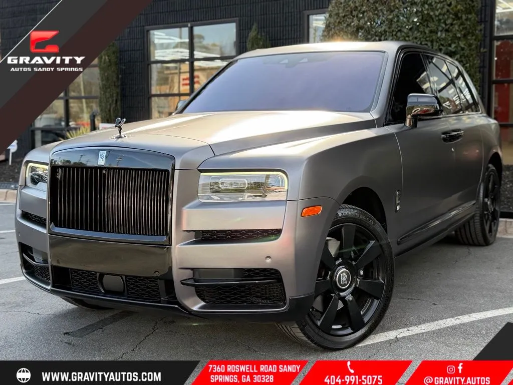 Black 2019 Rolls-Royce Cullinan for sale in Sandy Springs, GA