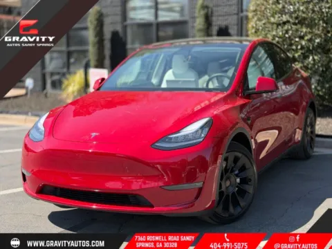 Red 2020 Tesla Model Y Long Range for sale in Sandy Springs, GA