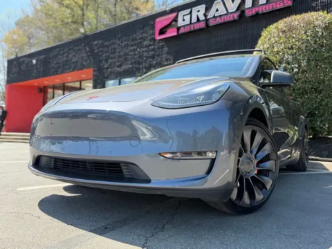 Photos of 2021 Tesla Model Y Performance for sale in Sandy Springs, GA at Gravity Autos Sandy Springs