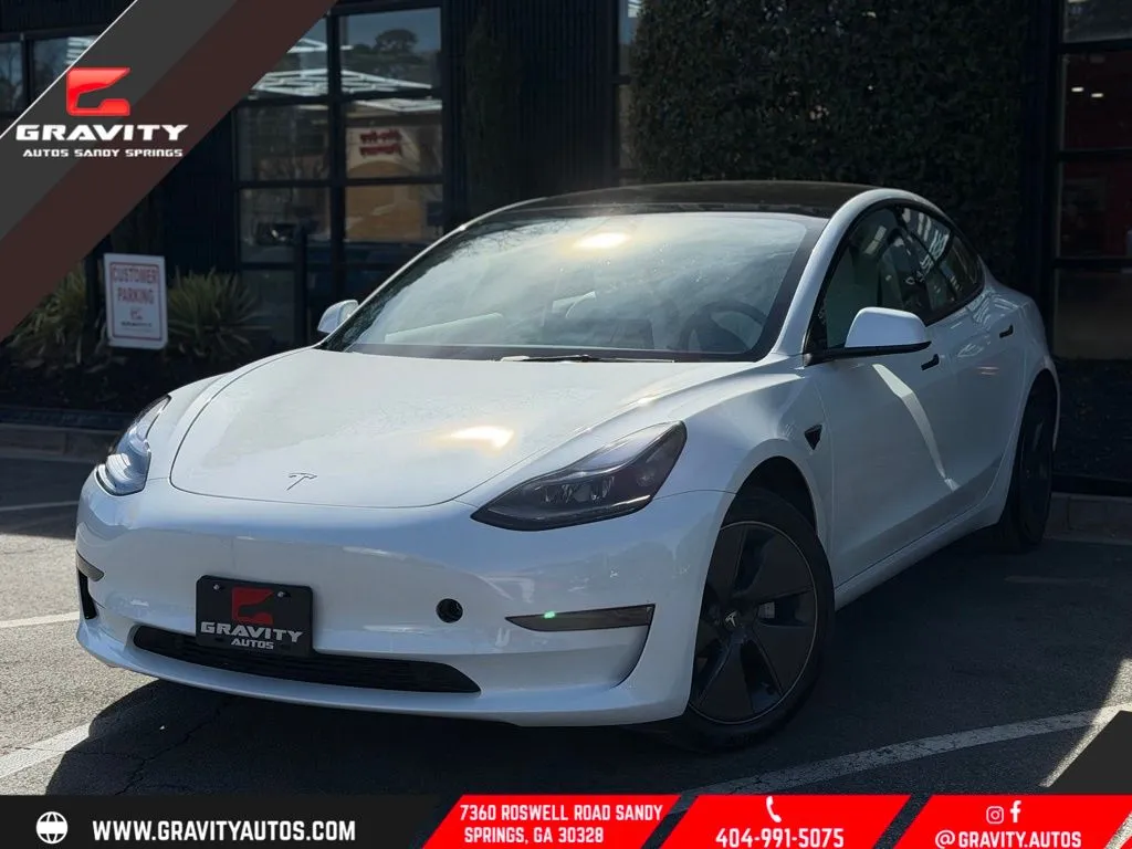 White 2023 Tesla Model 3 for sale in Sandy Springs, GA