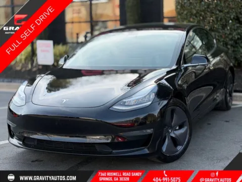 Black 2019 Tesla Model 3 Long Range for sale in Sandy Springs, GA