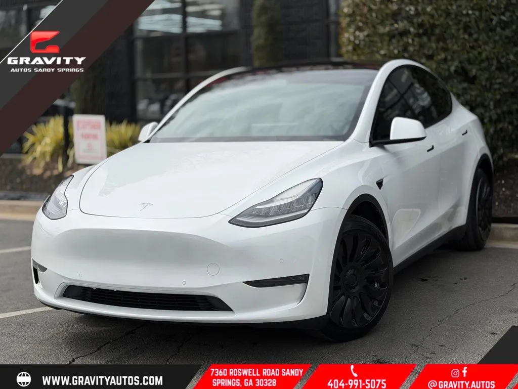 White 2021 Tesla Model Y Long Range for sale in Sandy Springs, GA