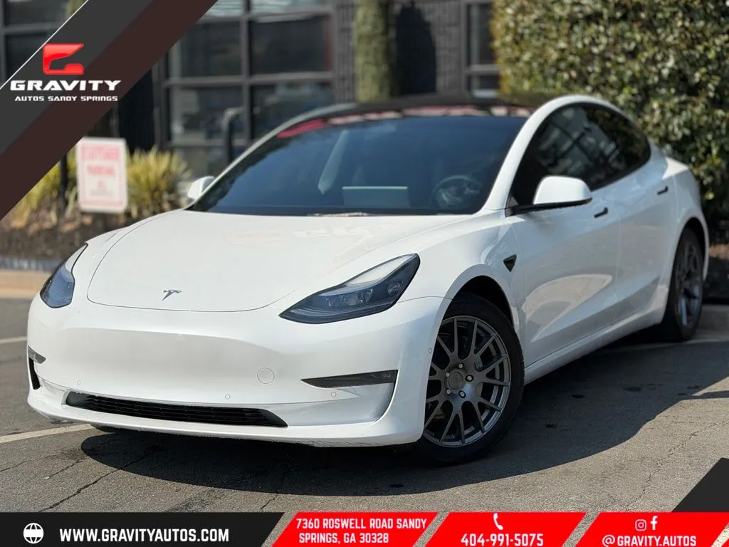 White 2022 Tesla Model 3 Long Range for sale in Sandy Springs, GA