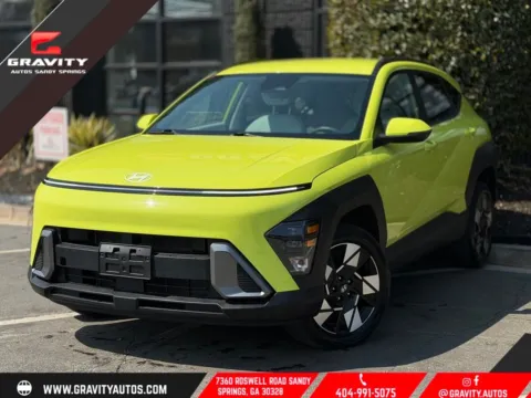 Yellow 2024 Hyundai Kona SEL for sale in Sandy Springs, GA