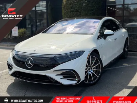 Black 2022 Mercedes-Benz EQS 580 for sale in Sandy Springs, GA