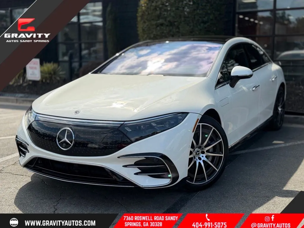Black 2022 Mercedes-Benz EQS 580 for sale in Sandy Springs, GA