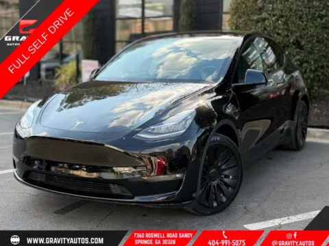 Black 2022 Tesla Model Y Long Range for sale in Sandy Springs, GA