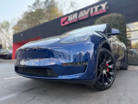 Photos of 2023 Tesla Model Y Long Range for sale in Sandy Springs, GA at Gravity Autos Sandy Springs