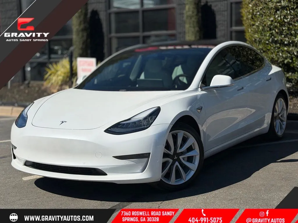 White 2020 Tesla Model 3 Long Range for sale in Sandy Springs, GA