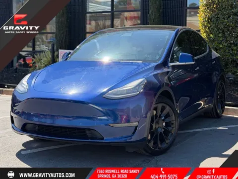 Blue 2020 Tesla Model Y Long Range for sale in Sandy Springs, GA