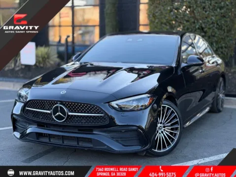 Black 2023 Mercedes-Benz C-Class C 300 for sale in Sandy Springs, GA