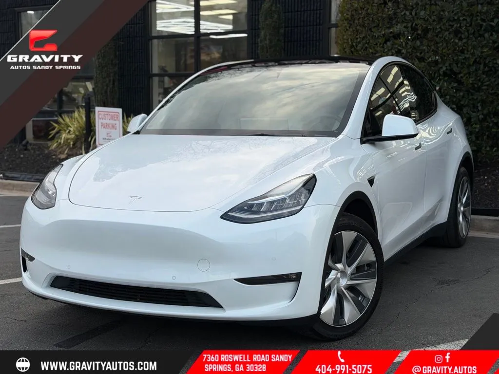 White 2022 Tesla Model Y Long Range for sale in Sandy Springs, GA