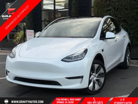 White 2022 Tesla Model Y Long Range for sale in Sandy Springs, GA