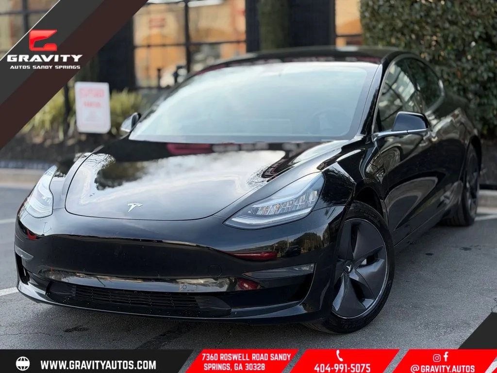 Black 2019 Tesla Model 3 Long Range for sale in Sandy Springs, GA