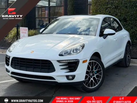 White 2017 Porsche Macan S for sale in Sandy Springs, GA